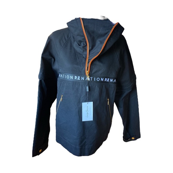 PE NATION The Tempo Run Jacket Black Women's Size Small NWT - Picture 3 of 12